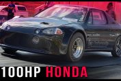 1100HP Honda CRX Del Sol Turbo