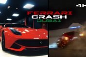 Ferrari F12 Berlinetta Crash