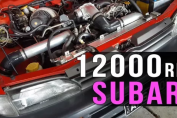 12000RPM Subaru Impreza wrx sti