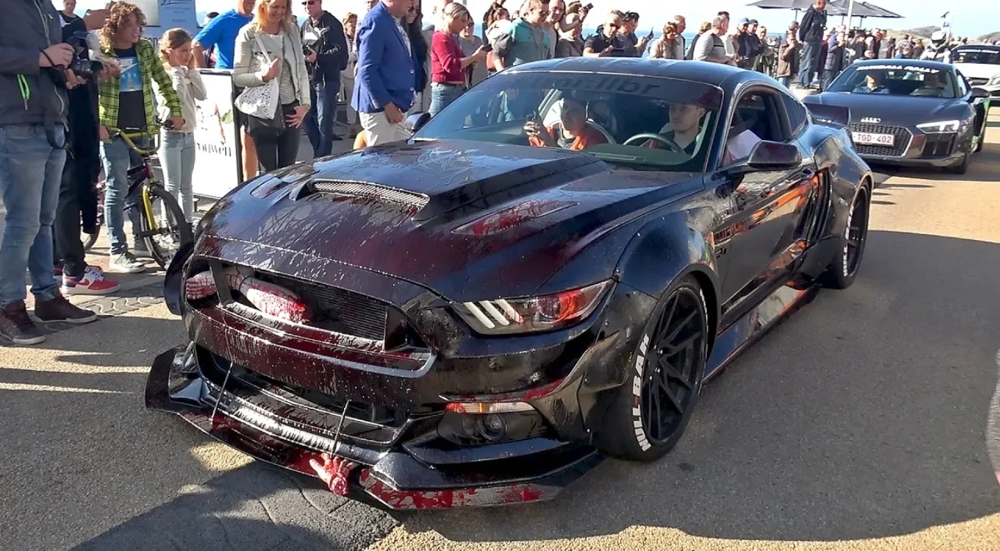 Alphamale Alpha One Widebody Ford Mustang Gt Burnout Accelerations Turbo And Stance