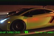 Civic Turbo Lamborghini Twin Turbo