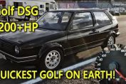 DSG Golf Mk2 1233HP World Record