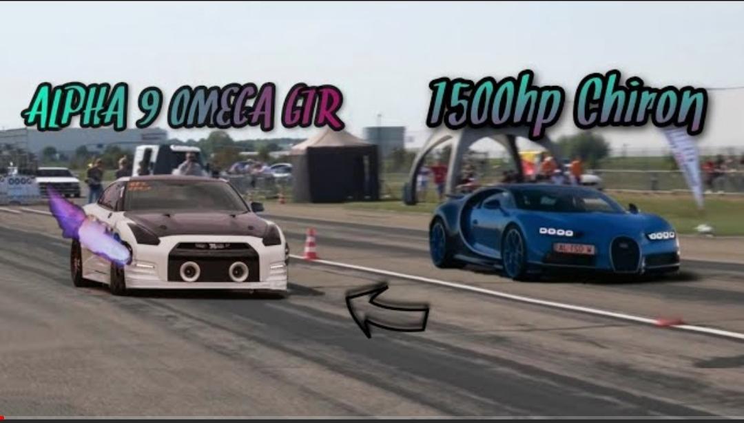 Insane Alpha 9 Gtr Takes On Supercars And Chiron Turbo