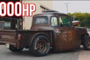 1000HP Rat Rod Truck GAPS EVERYTHING - He Built it For Under $10,000!