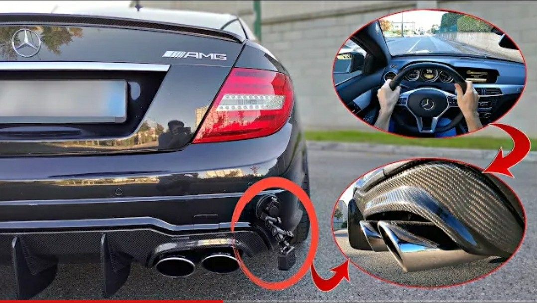 Mercedes C63 Amg W4 Gopro Hero 9 Black Audio Video Test 1080p 60fps Exhaust Pov Onboard