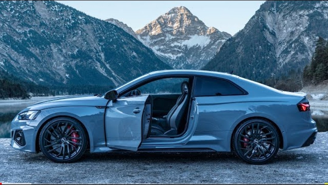 2021 AUDI RS5 IN BEAUTIFUL LOCATIONS Nardo Grey, Carbon Pack