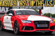 GUTTED Audi RS7 becomes the Fastest RS7