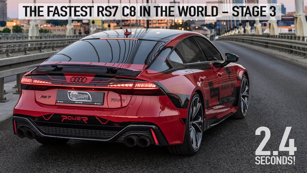 WORLDS FASTEST AUDI RS7 C8 2.4 SEC TO 100KM/H! STAGE 3 INSANE SOUNDS & SPEEDS! 1050HP/1200NM