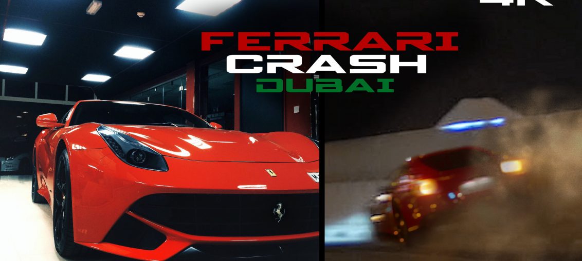 Ferrari F12 Berlinetta Crash