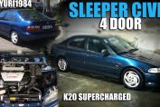 K20 Supercharged Sleeper Civic