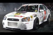 Subaru Impreza World record drag racing 8.4 Seconds
