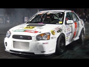 Subaru Impreza World record drag racing 8.4 Seconds