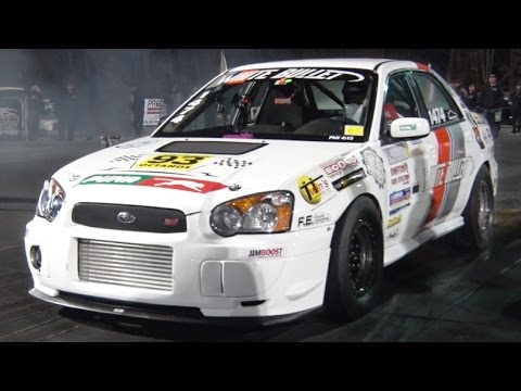 Subaru Impreza World record drag racing 8.4 Seconds