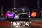 R35 GT-R World Cup drag event
