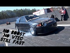 No VTEC... No BOOST.. Still A FAST Honda Hatch!