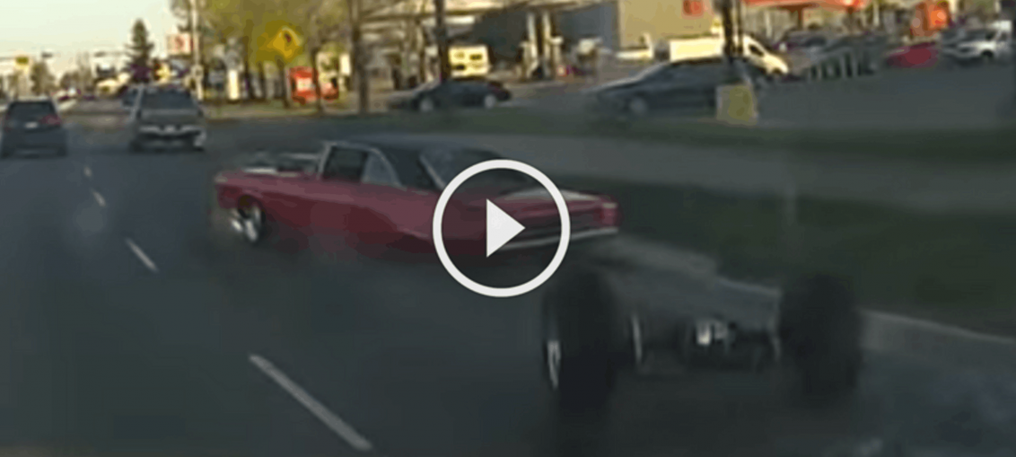 Dodge Dart Loses Axle