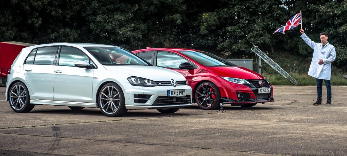 Golf R vs Civic Type R