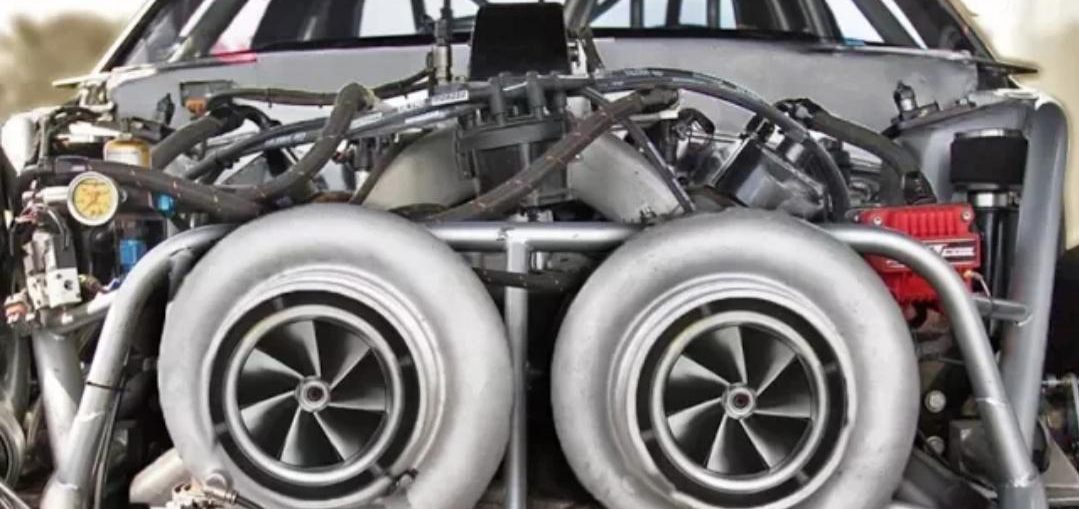 Massive twin 88mm Turbos