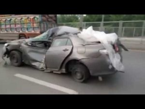 Crashed Toyota Pakistan