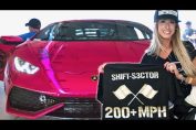 PINK Twin Turbo Huracan SMASHES World Record!