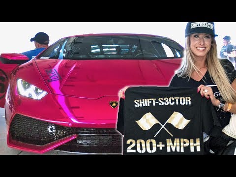 PINK Twin Turbo Huracan SMASHES World Record!