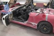 Spanish Police busted fake ferrari Lamborghini Kitcars