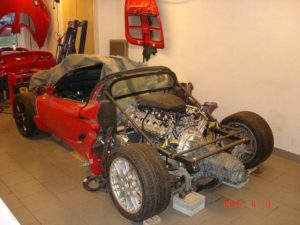Lotus exige M5 V10 swap