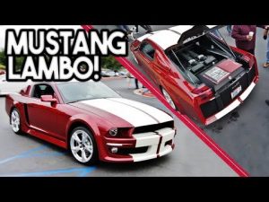 Lamborghini Swapped Mustang