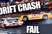 Drift crashes fails