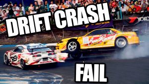 Drift crashes fails