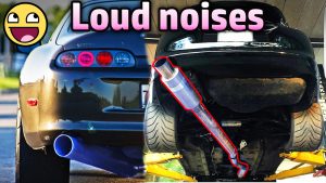 INSANE Sounding straight pipes cars
