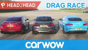 Mercedes-AMG E63 S v BMW M5 v Audi RS 5 DRAG & ROLLING RACE