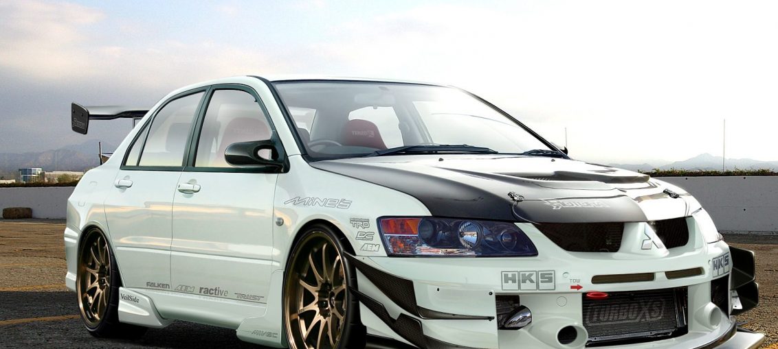 Lancer EVO BIG TURBO DOGBOX