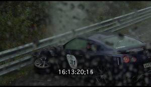 R35 GT-R Crash