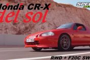 RWD F20C Swapped Honda Civic Del Sol