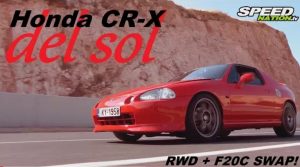 RWD F20C Swapped Honda Civic Del Sol