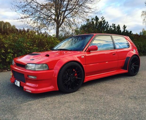 1992 Toyota Corolla with a 2JZ-GTE Inline-Six