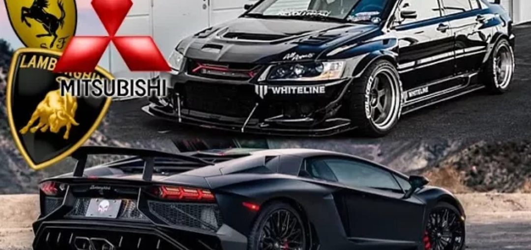 Lancer evo vs supercars