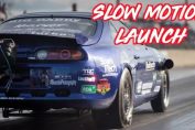 Slow Motion Drag Racing