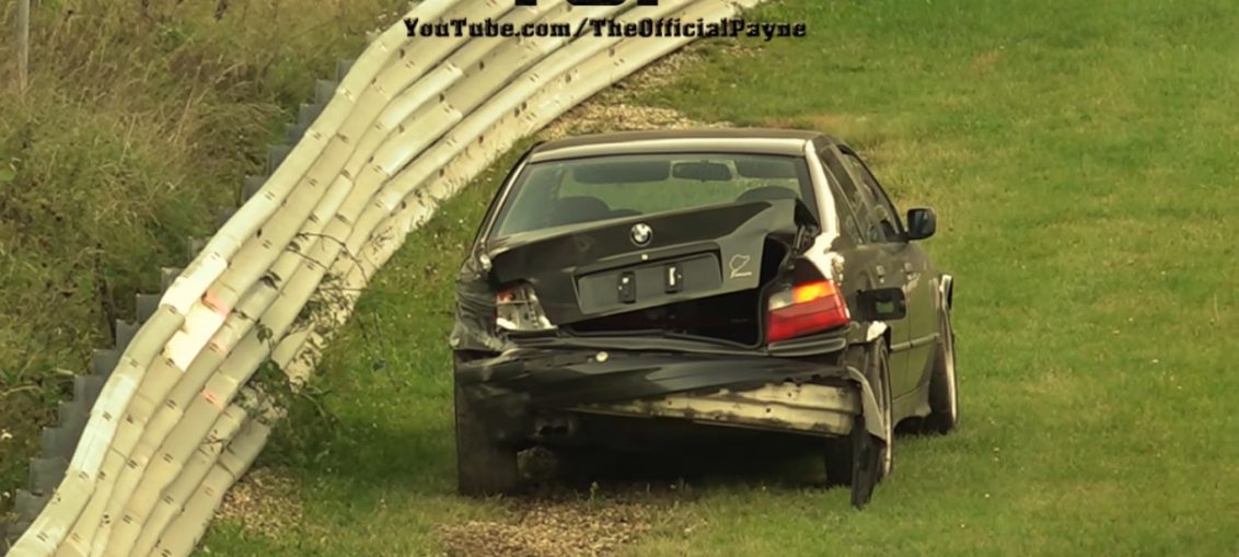 BMW Nürburgring crashes