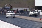 Pontiac Firebird drag race wheelie