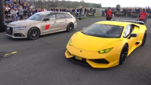 Lamborghini Huracan Novitec N-Largo S vs Audi RS6 Avant