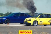 BMW M5 vs Diesel Seat Arosa