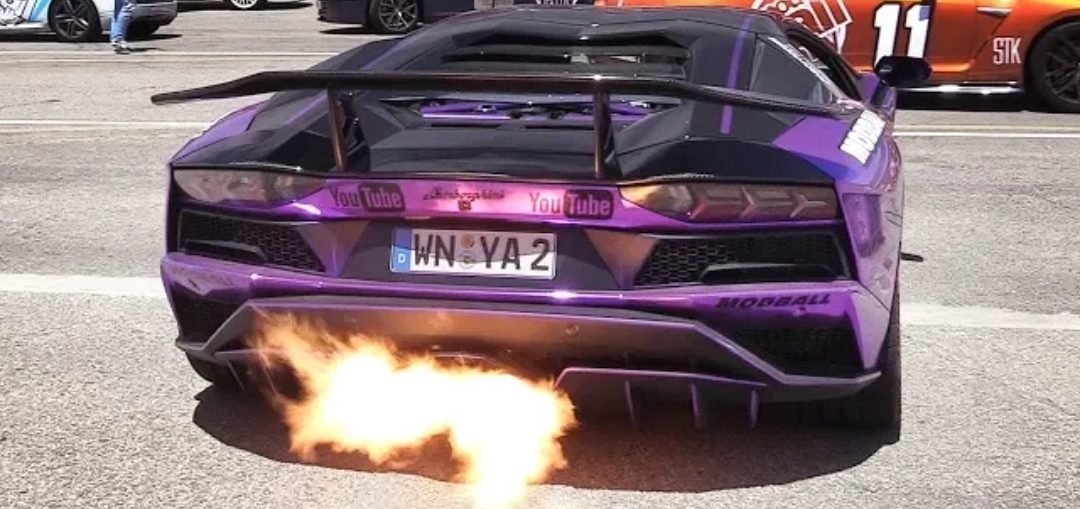 Lamborghini aventador capristo exhaust