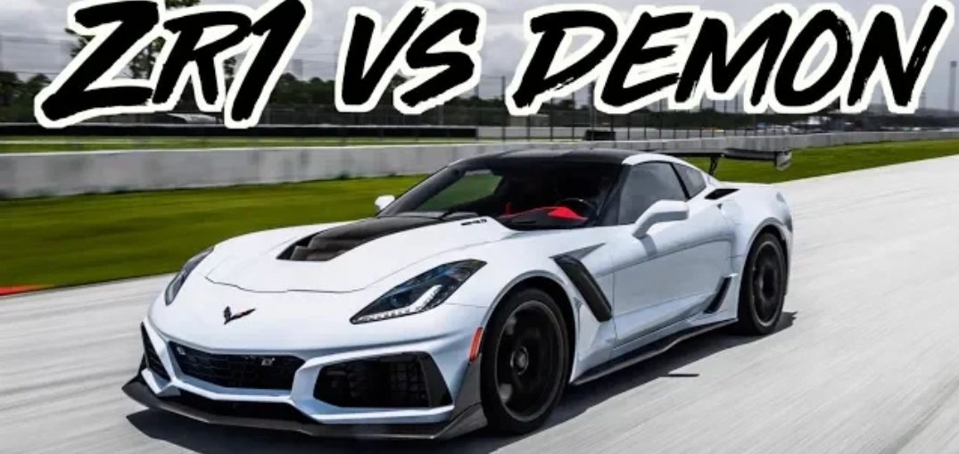 2019 Corvette ZR1 vs Dodge Demon