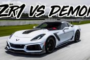 2019 Corvette ZR1 vs Dodge Demon