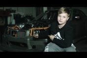 12 years old has an M3 V8 Drift car