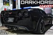 Corvette STREET RACES Nitrous Hellcat