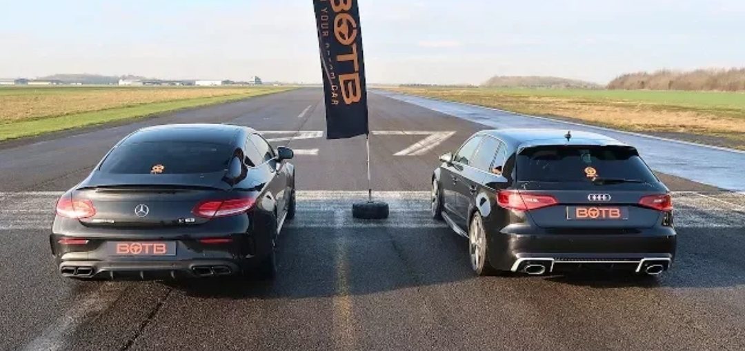 AMG C63 vs Audi RS3