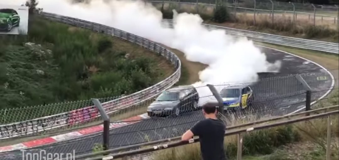 Volvo V70 smoked the Whole Nürburgring